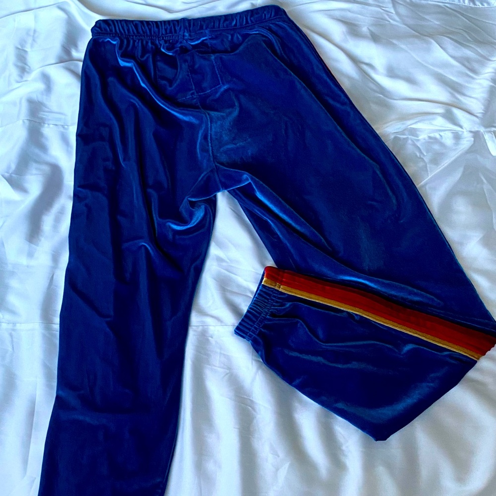 Aviator Nation sweatpants. Size small. Classic velvet. Electronic Blue
